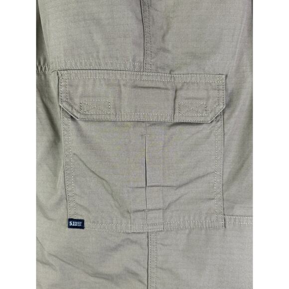 5.11 Tactical Series Utilty Pants Taclite Pro Ripstop Khaki Tan Mens 40x32 74273 - Picture 4 of 9
